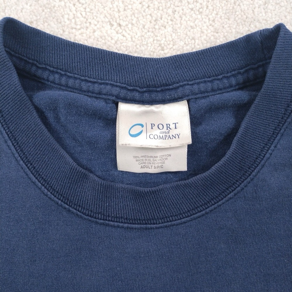 Vintage Nuggets Football ANF Tshirt  Adult Small Blue College Arch y2k 2000's - Picture 3 of 8